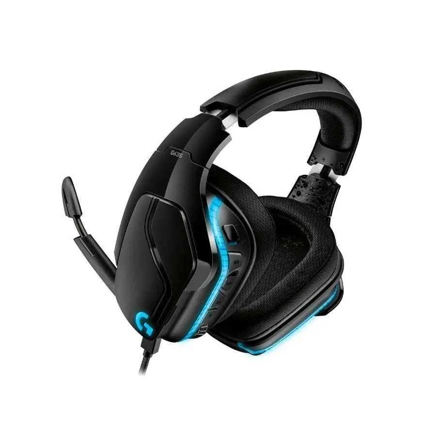 Diadema Gamer Logitech G635 Rgb Micrófono Ps4 Pc Xbox