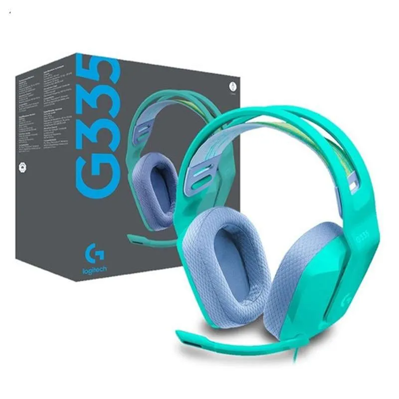 DIADEMA G335 GAMING VERDE MENTA