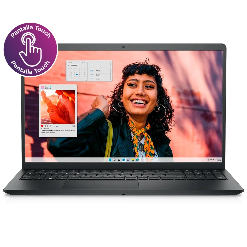 Portatil Dell Inspiron 3530-5623blk Procesador Intel Core I5-1334u Ddr4 8gb Ssd 512gb Pantalla 15.6 Fhd Touch 120hz J9XFD