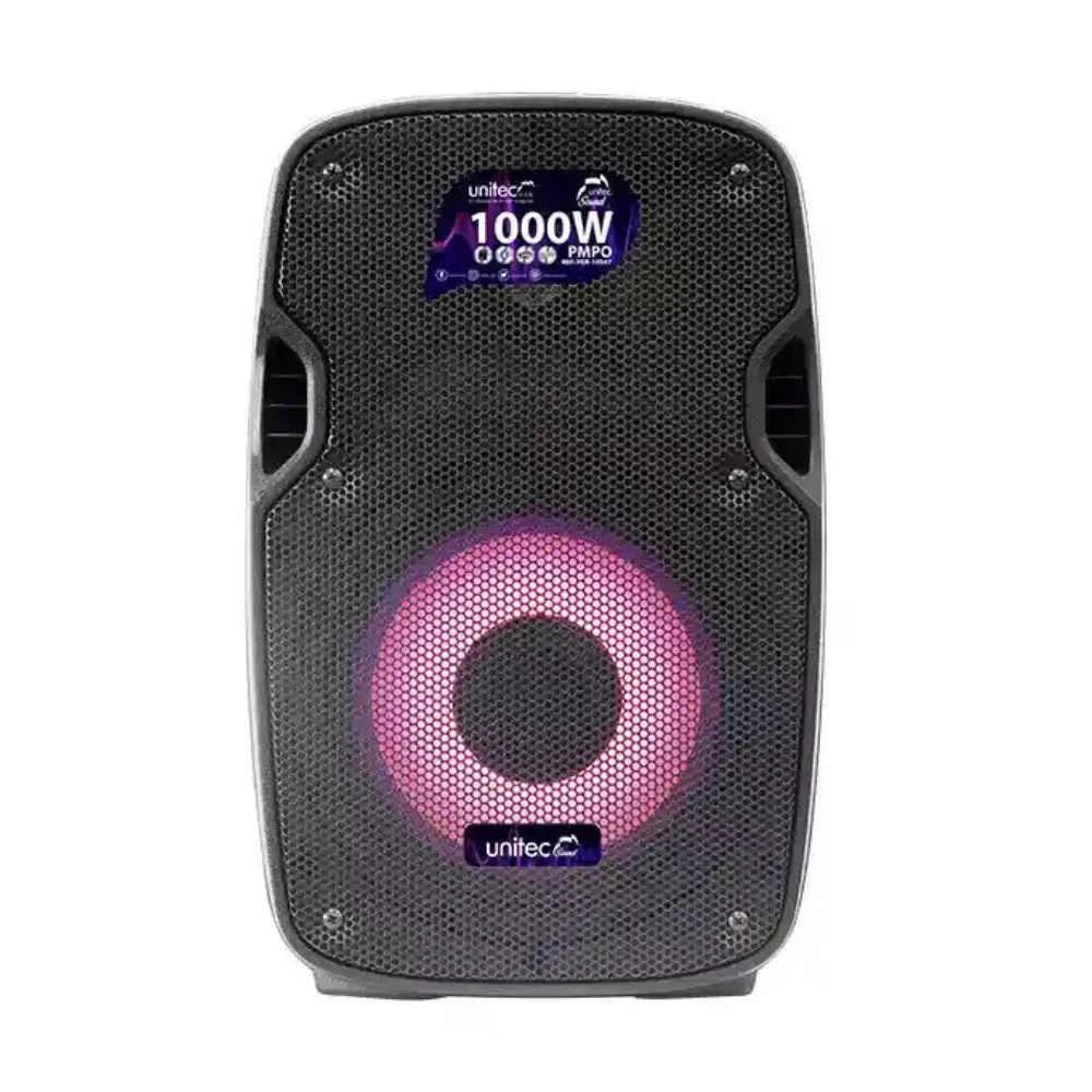 Cabina De Sonido Unitec Fenix 8 Recargable 35w Rms Bluetooth PER-10547