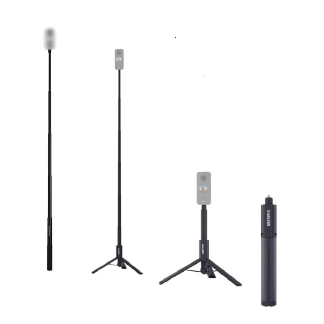 Vista del sistema de tripode, se puede apreciar las formas en las cuales se puede utilziar