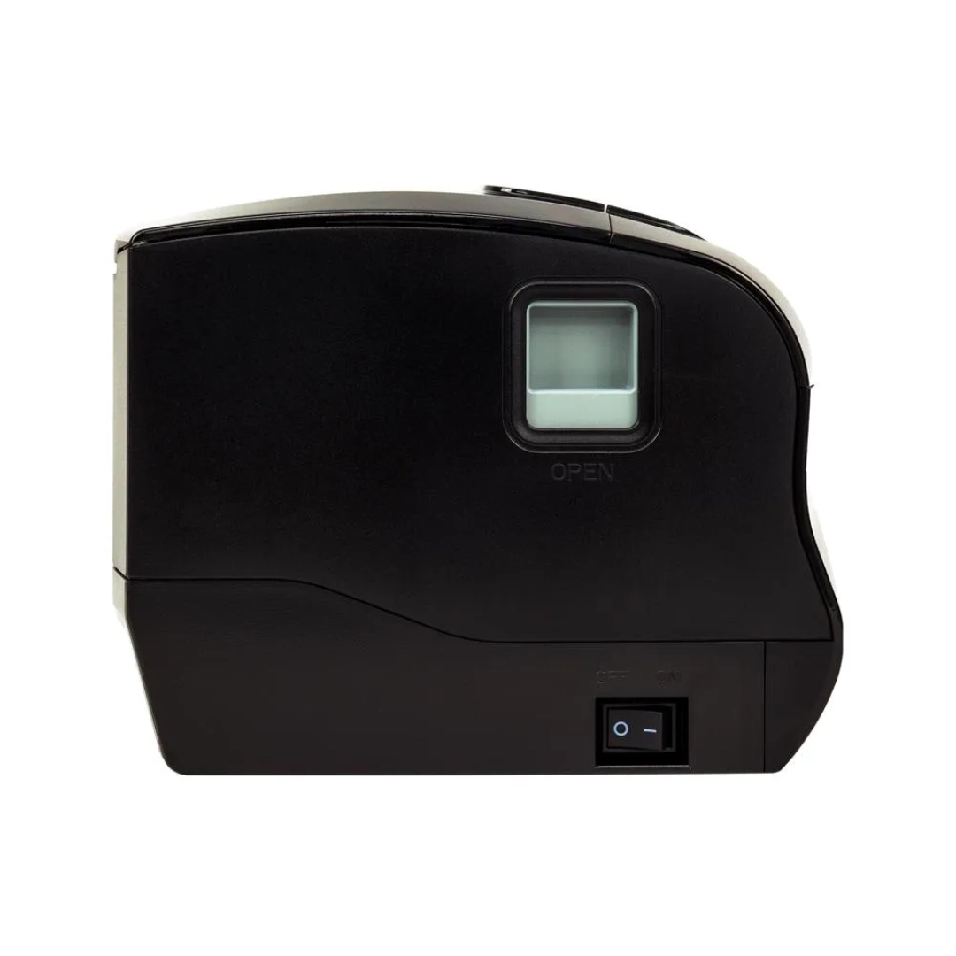 Vista lateral de la impresora