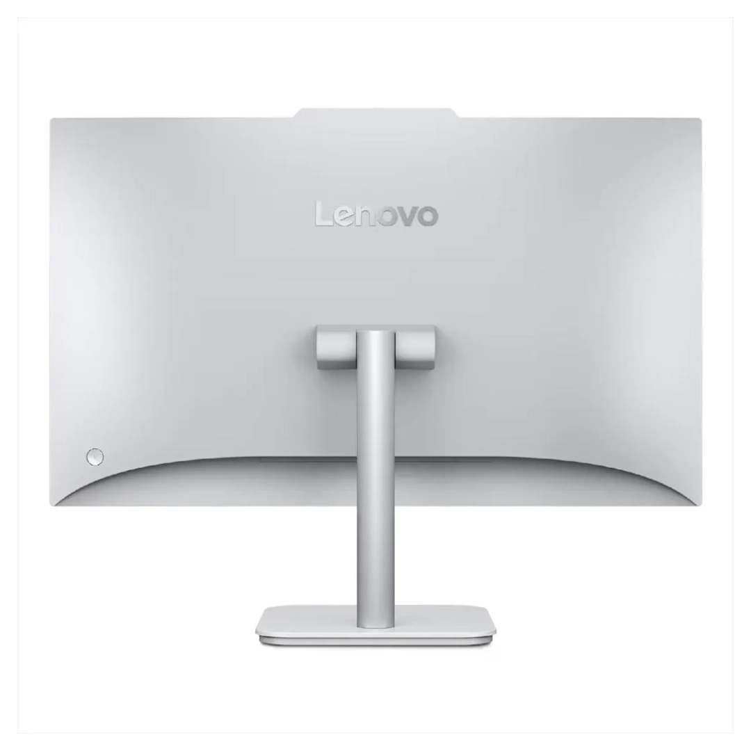 Se puede evidenciar parte trasera del monitor y soporte