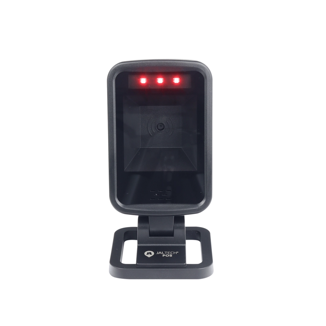 Vista de la parte frontal del lector