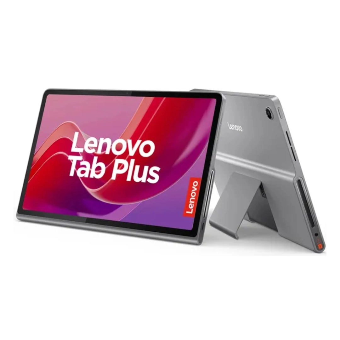 Imagen donde se puede ver tanto la parte delantera junto a la parte trasera de la tablet