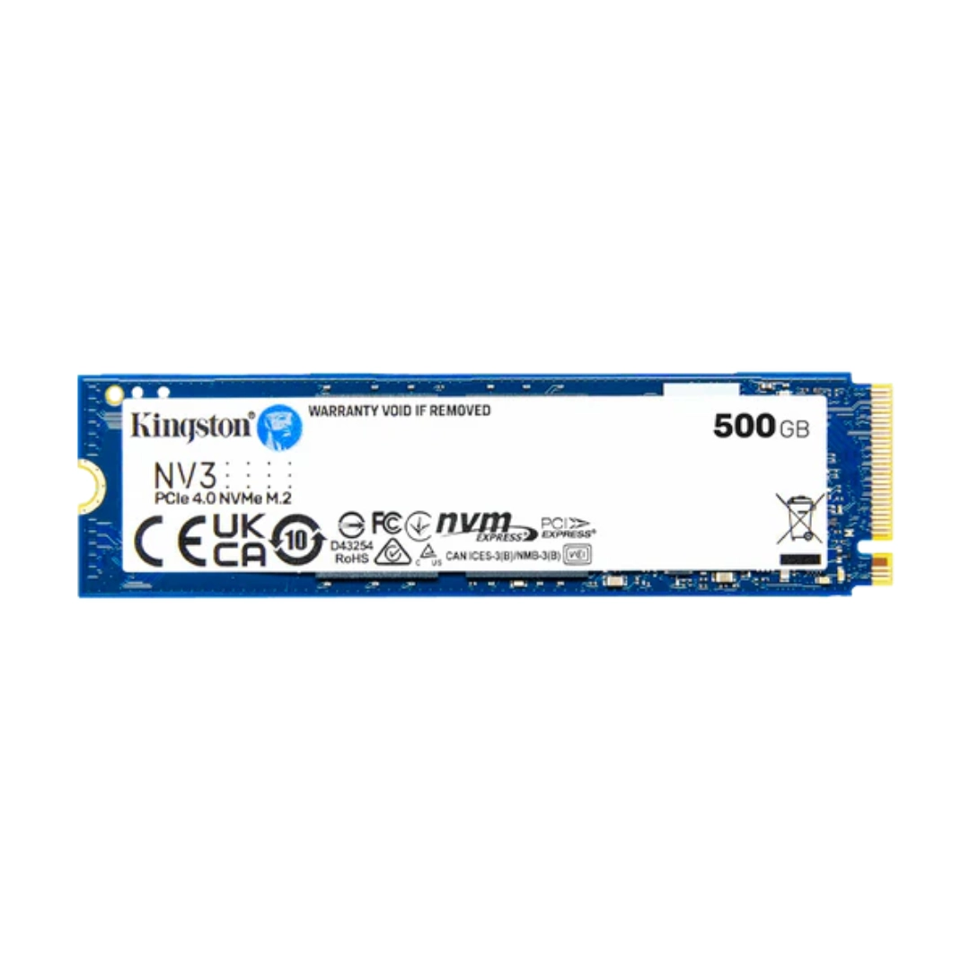 Vista del disco solido kingston NV3