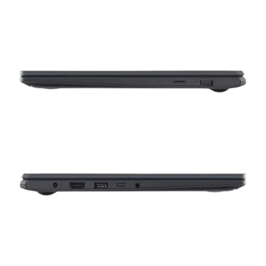 Vista de los laterales del equipo, se logran ver los puertos