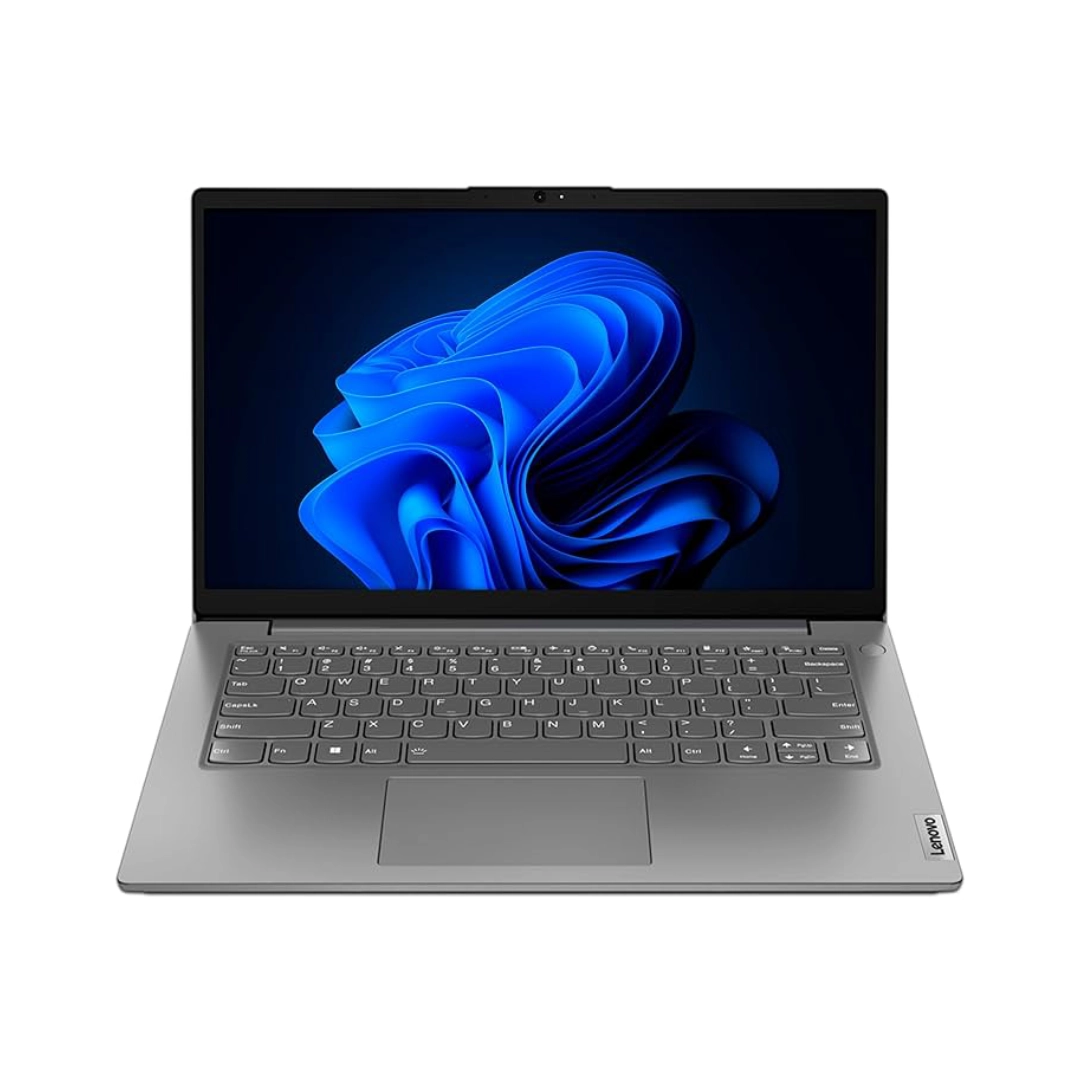 Vista de la parte frontal del portatil, se pueden apreciar las teclas y la pantalla