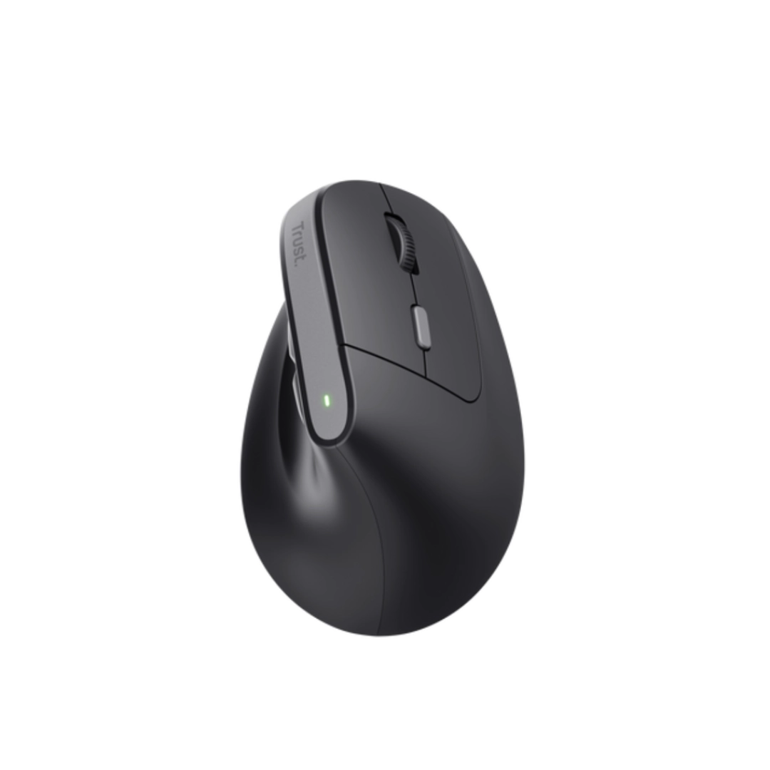 Vista desde la parte superiro del mouse, se pueden ver todas las opciones