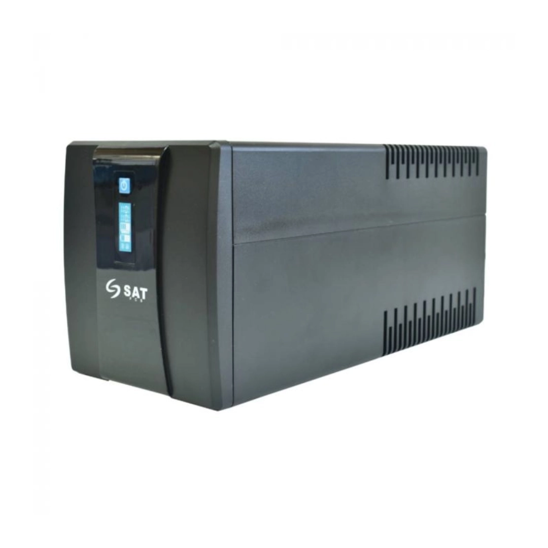 Vista lateral de la ups, se logra apreciar la silueta de este