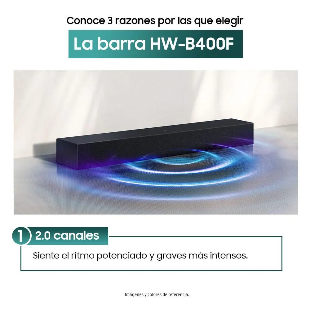 Vista de a tecnologia de la barra de sonio y como este trabaja