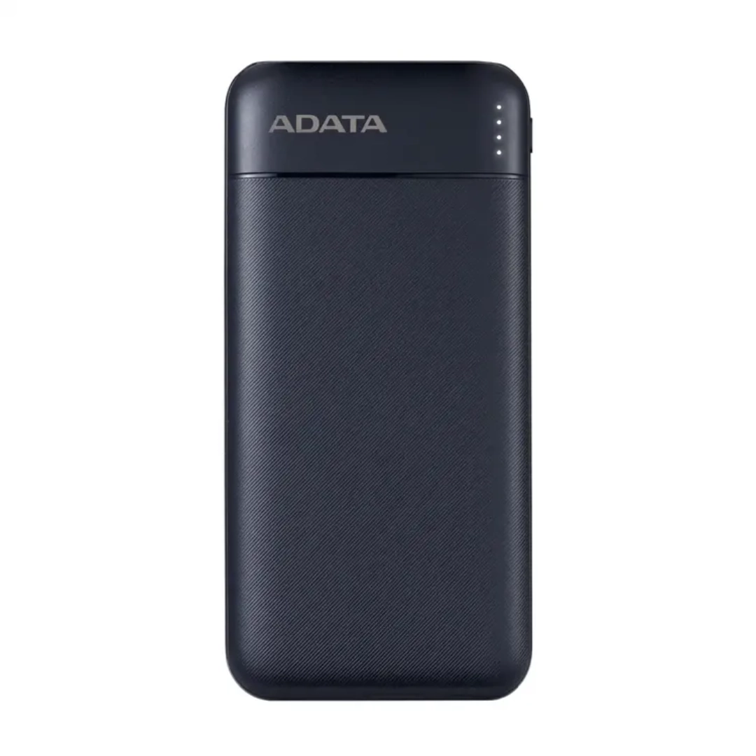 Vista de la power bank, se puede aprecia la silueta de este