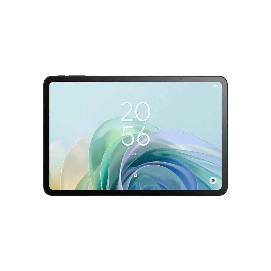 Vitsta de la parte frontal de la tablet, se puede apreciar el diseño y la calidad de la pantalla