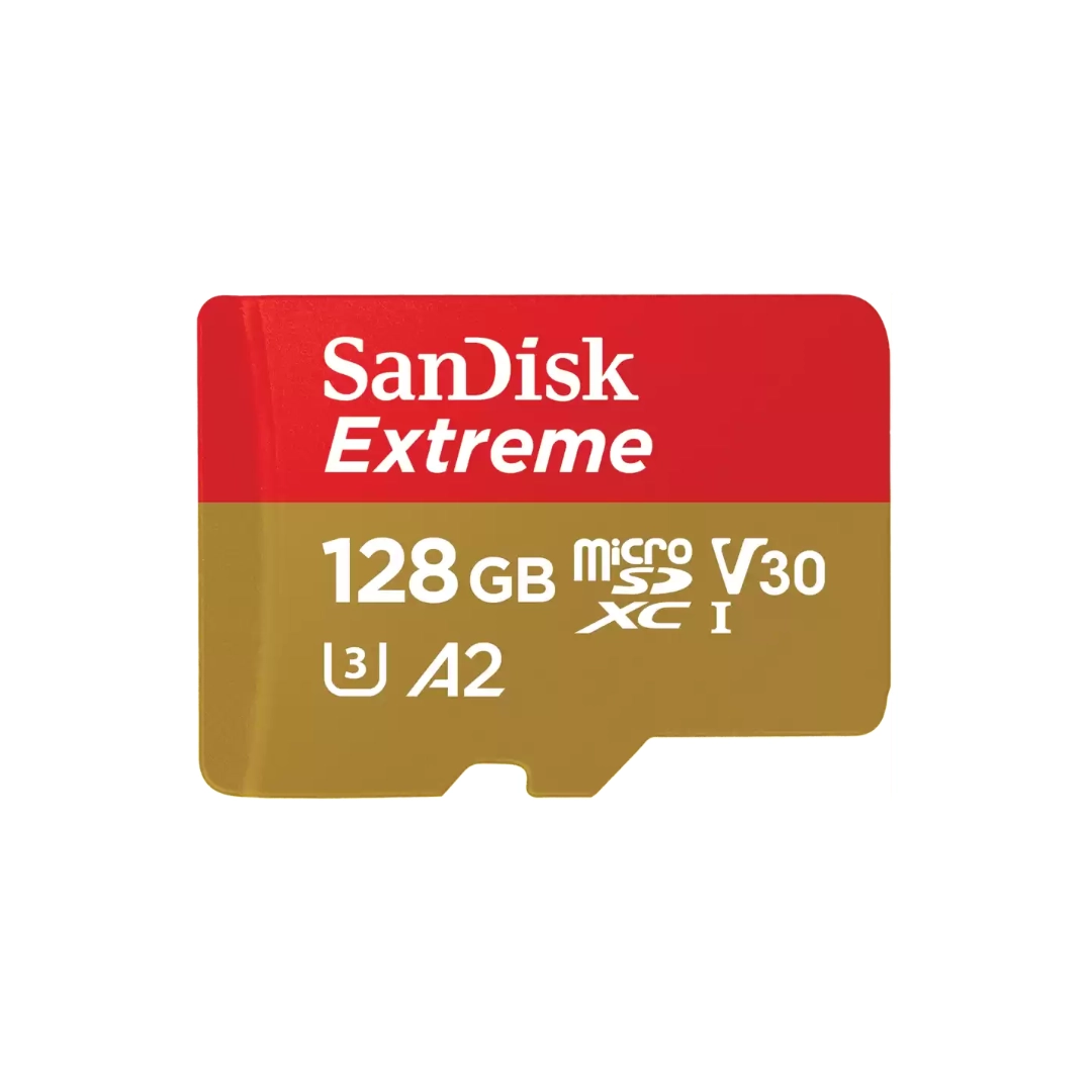 Vista de la memoria micro sd, se puede apreciar la marca y caracteristicas en esta detallada