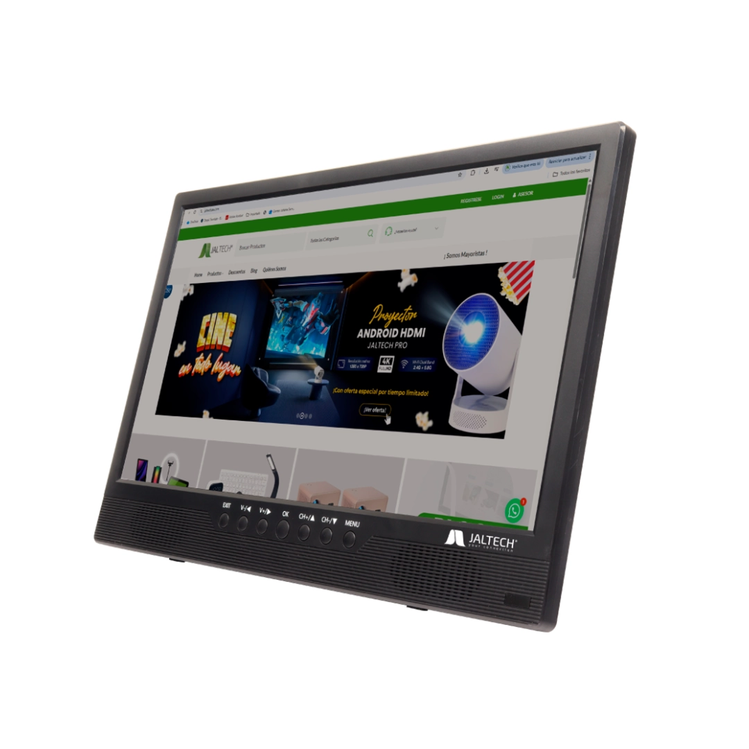 Vista del monitor inteligente, se peude apreciar la calidad de esrte
