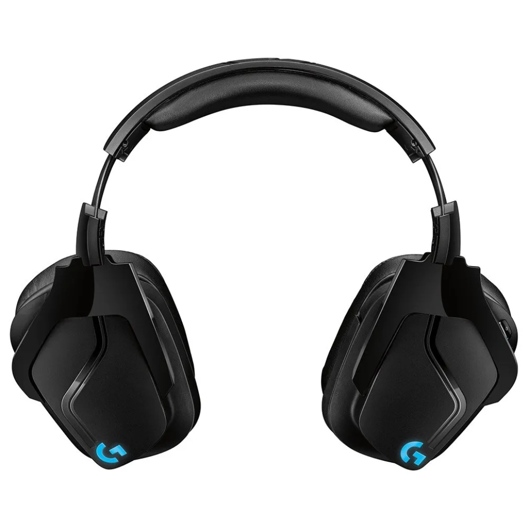 Vista de la diadema logitech, se aprecian el diseño y la silueta
