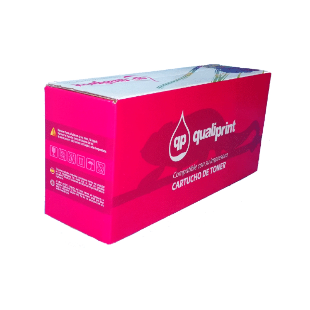 Vista del a caja del toner, se aprecia las caracteristicas de este