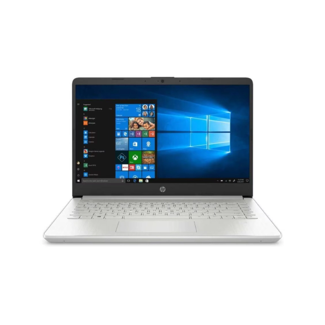 Vista frontal del portatil, se puede apreciar la pantalla y el teclado
