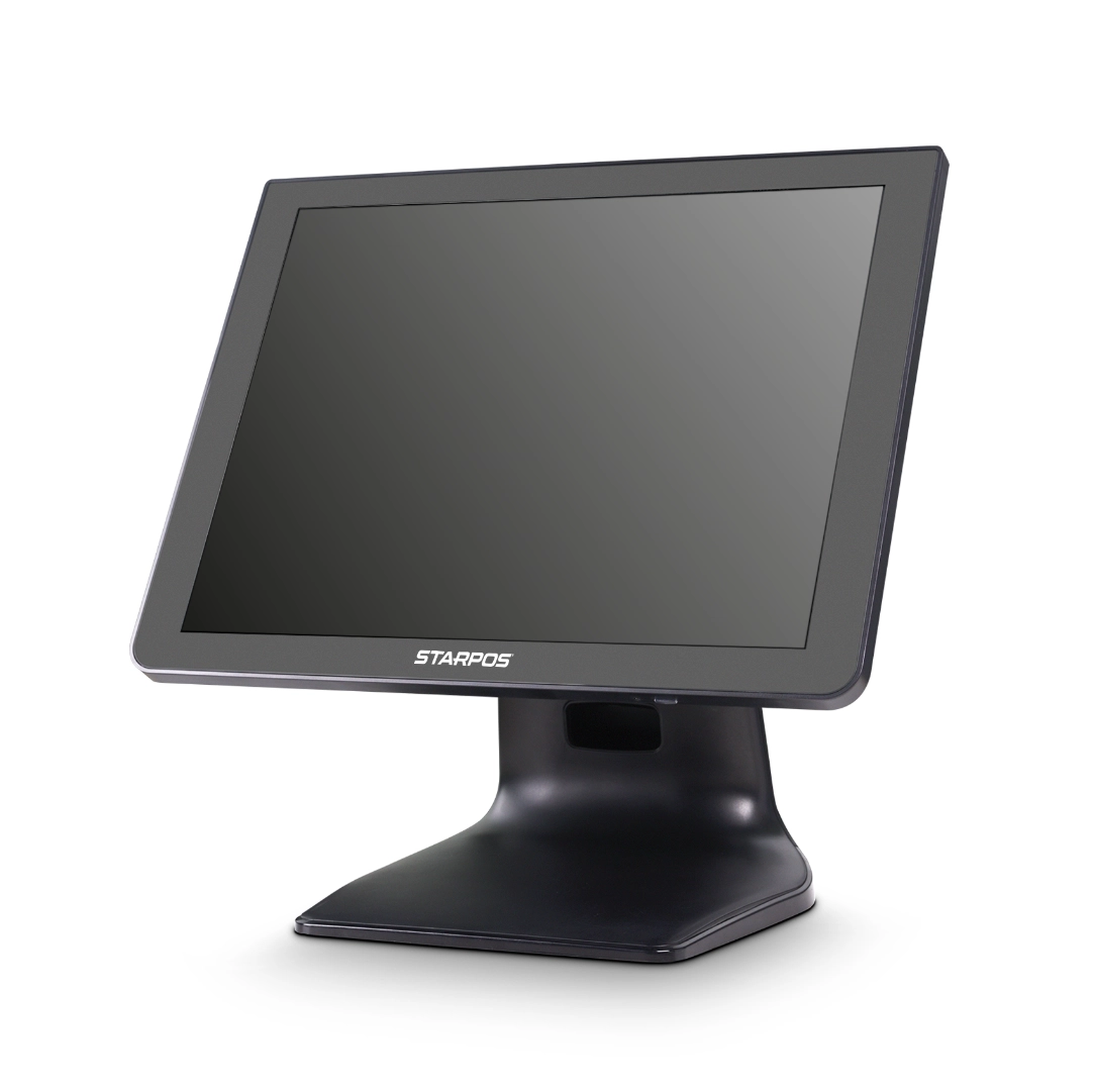 Vista del lado del monitor de la marca star pos