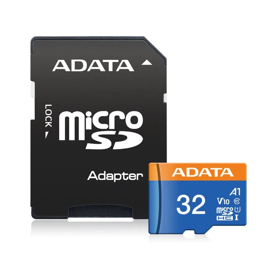 Vista de la memoria micro sd, se peude ver el disño