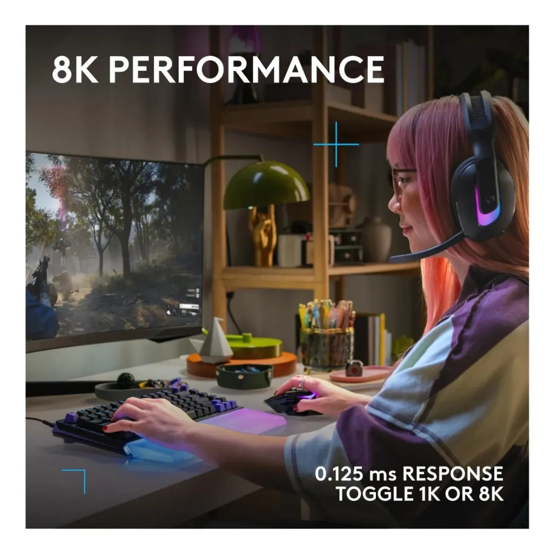 Vista de algunas caracteristicas del teclado