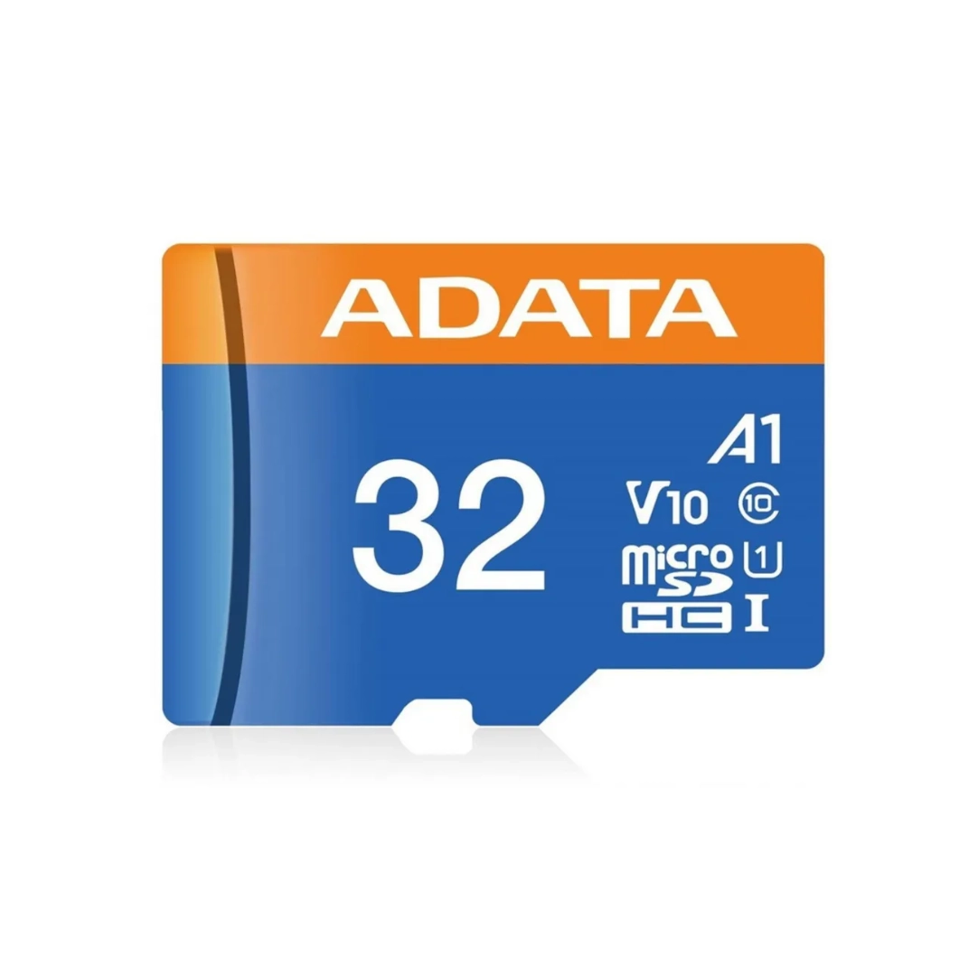 Vista de la memoria micro sd se aprecia el diseño