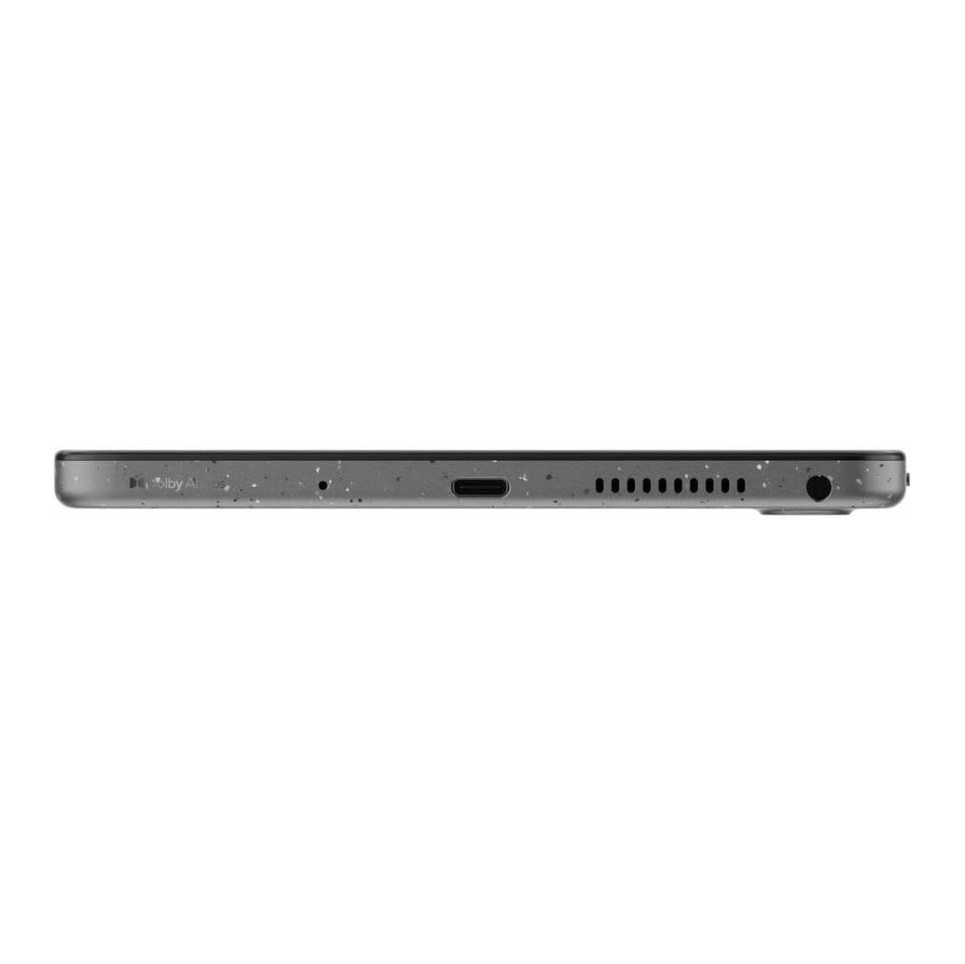 Vista de la parte de abajo de la tablet, se pueden apreciar los puertos