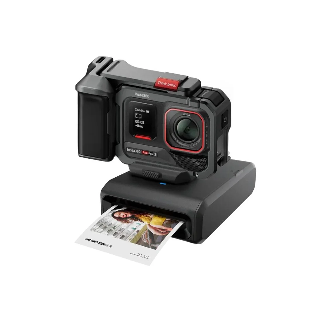 Cámara Insta360 Ace Pro 2 Flash Print Bundle con Pocket Printer