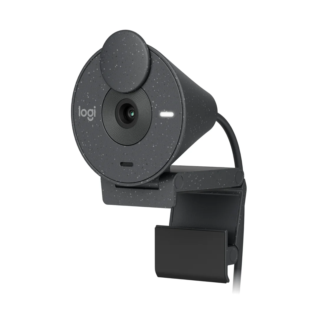 Cámara web Logitech Brio 300 Full HD negra (grafito)