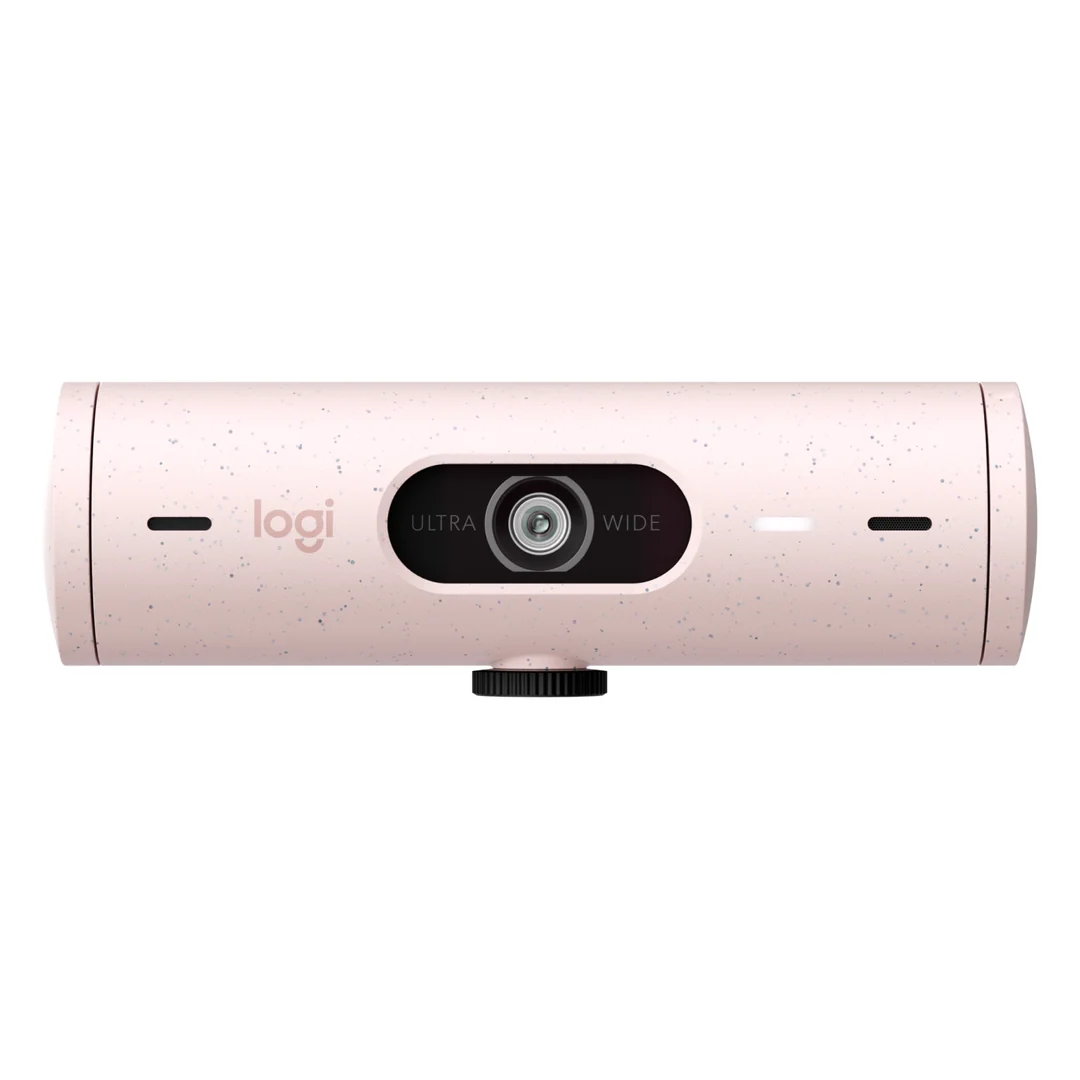Cámara web Logitech Brio 500 Full HD rosada