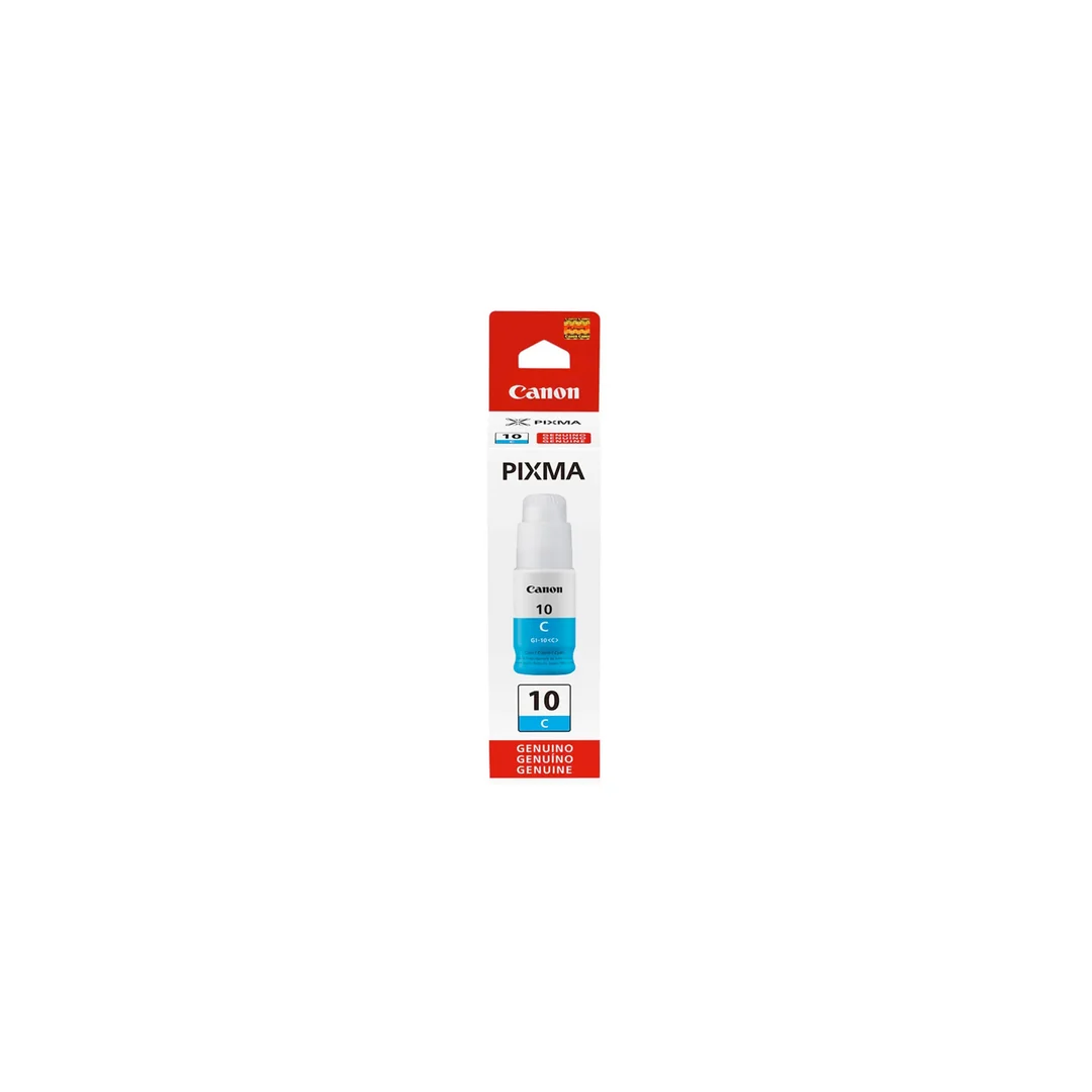 Botella de Tinta Canon GI-10 Cian 70 ml