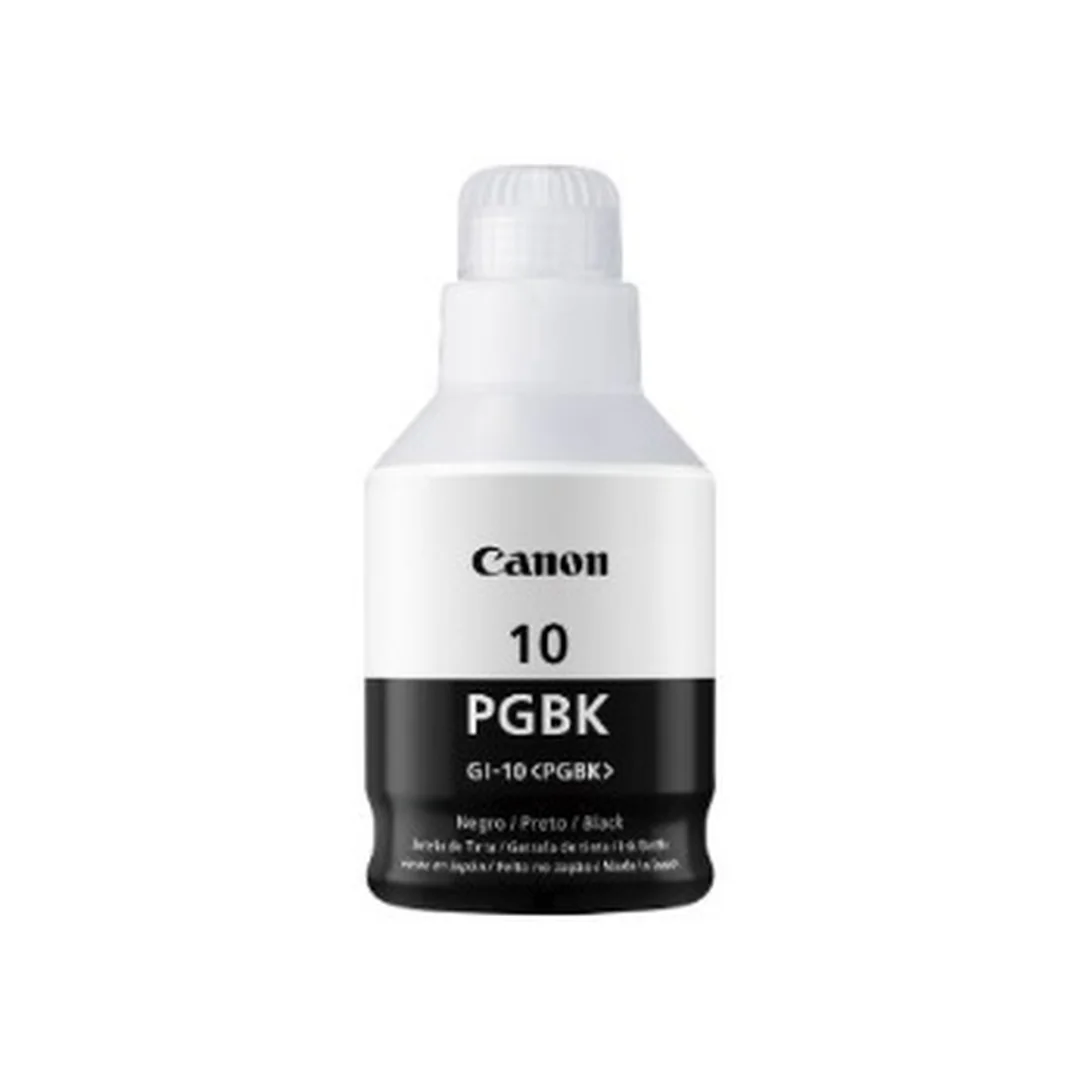 Botella de Tinta Canon GI-10 PGBK Negra 170 ml