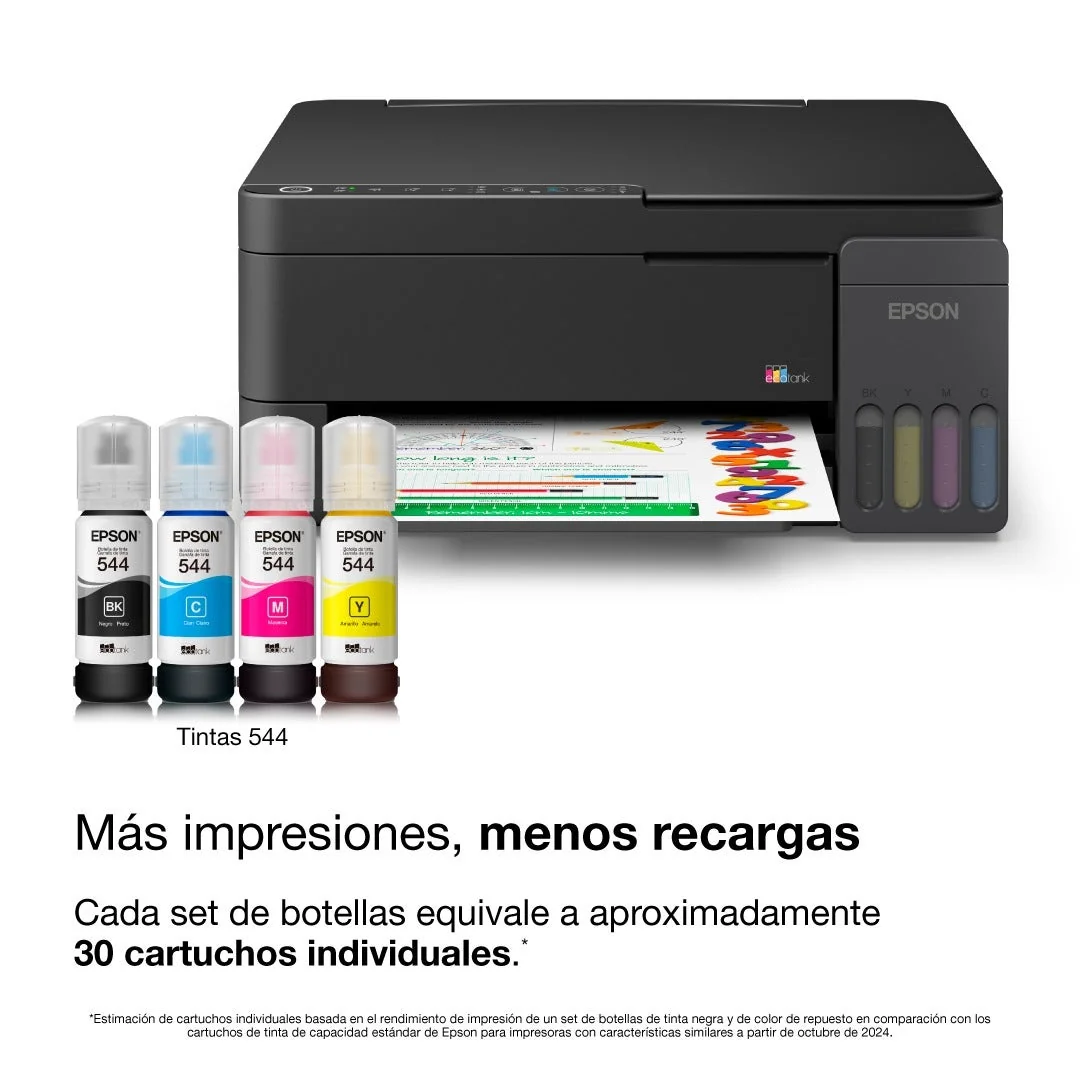 Impresora Epson EcoTank L3351 Multifuncional WiFi | Tinta Continua