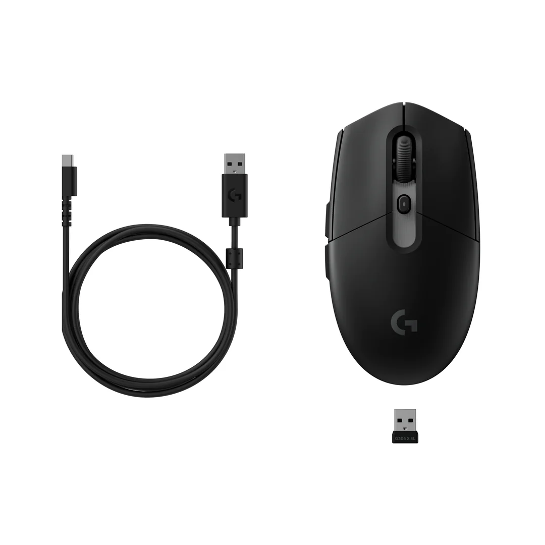 Mouse Gamer Logitech G305 X SUPERLIGHT Negro