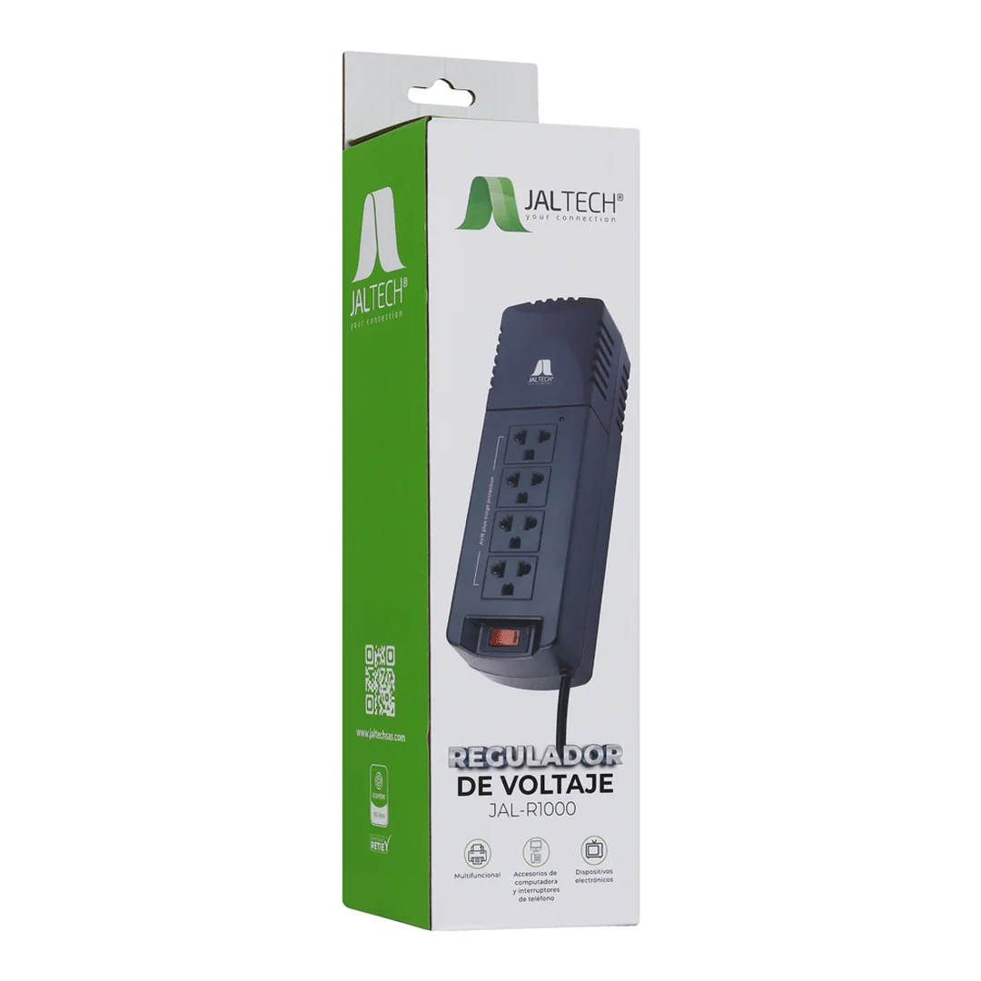 Regulador de voltaje Jaltech JAL-R1000 800VA