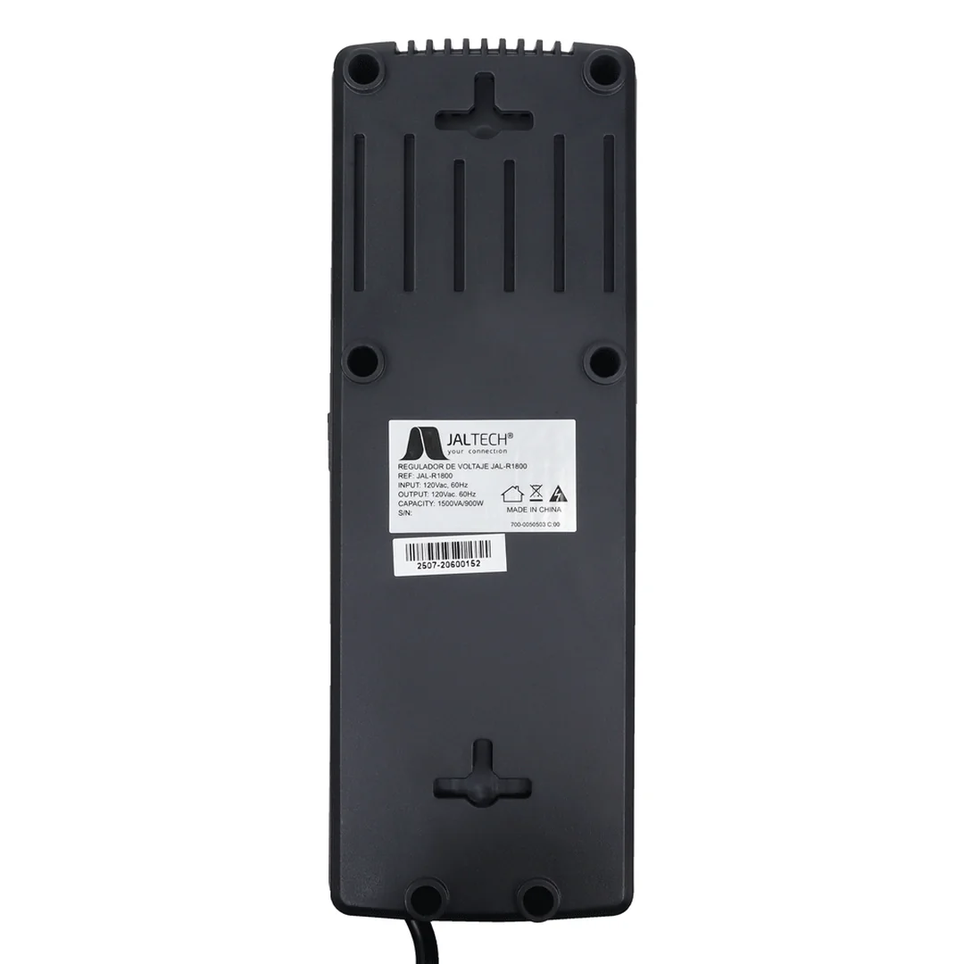 Regulador de voltaje Jaltech JAL-R1800 1500VA