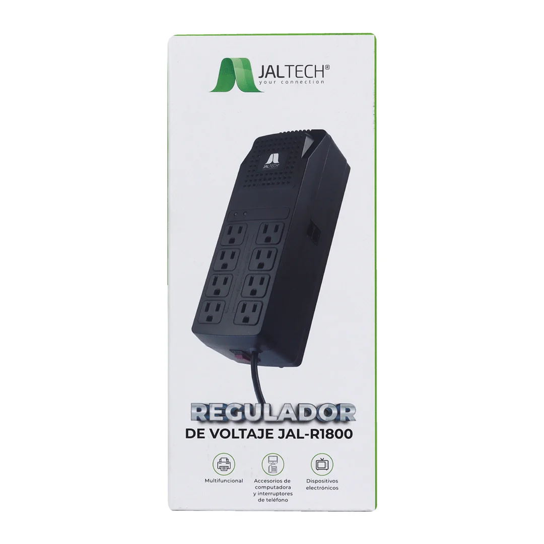 Regulador de voltaje Jaltech JAL-R1800 1500VA