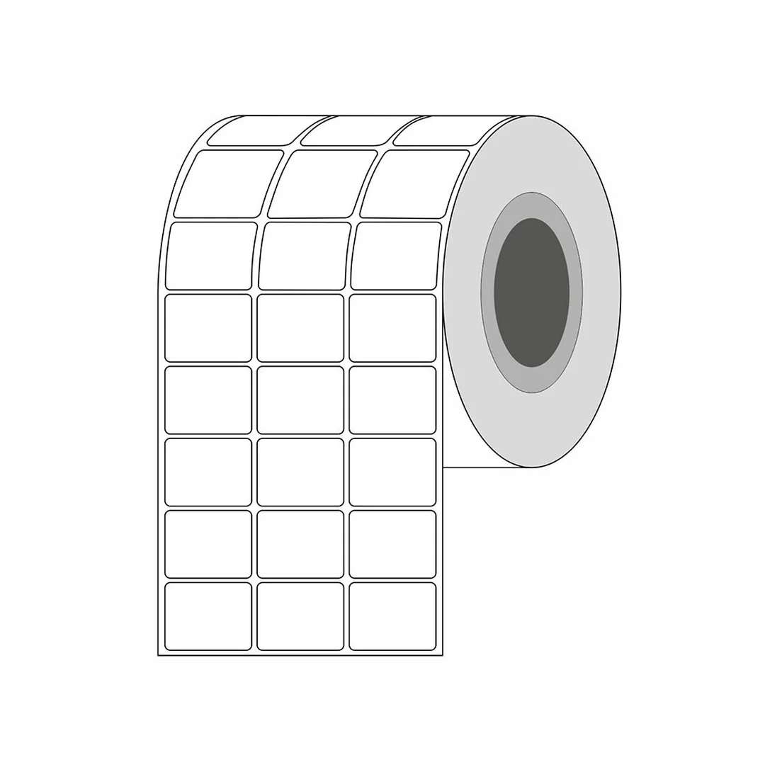 Rollo de Etiquetas TT SAT 32x25mm 3 columnas x15000
